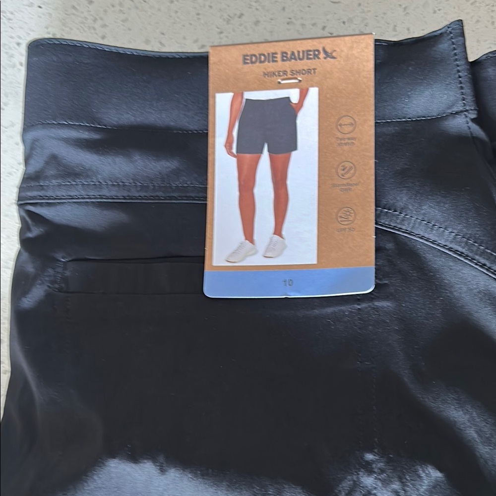Eddie Bauer Midnight Black Hiker Shorts